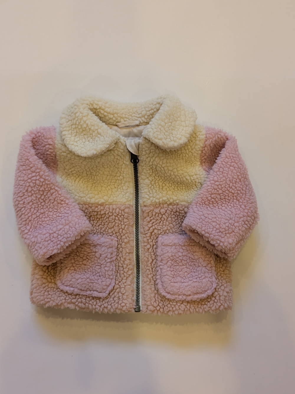 2/$20 💚 Joe Fresh Sherpa Zip Up 3-6M